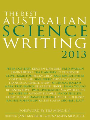 cover image of The Best Australian Science Writing 2013